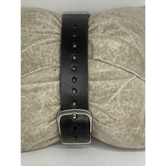 Fossil FTW5018 Women's Black Leather Analog White Dial Hybrid Smartwatch XX691 - Picture 6 of 12